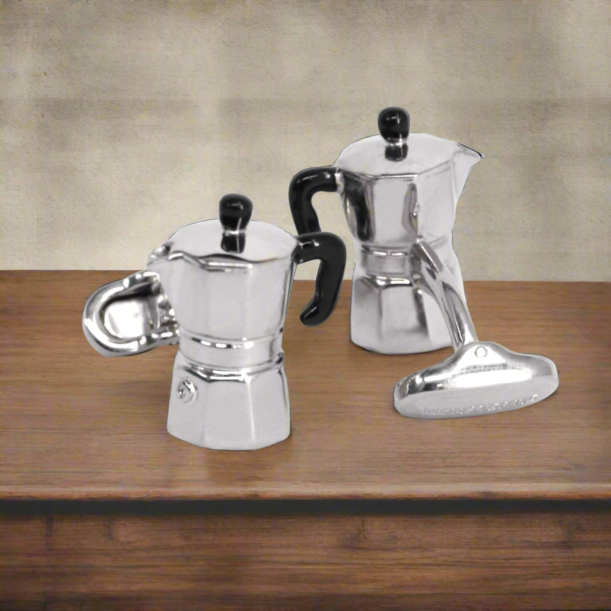 Moca Cufflinks in Silver Rodium Plated