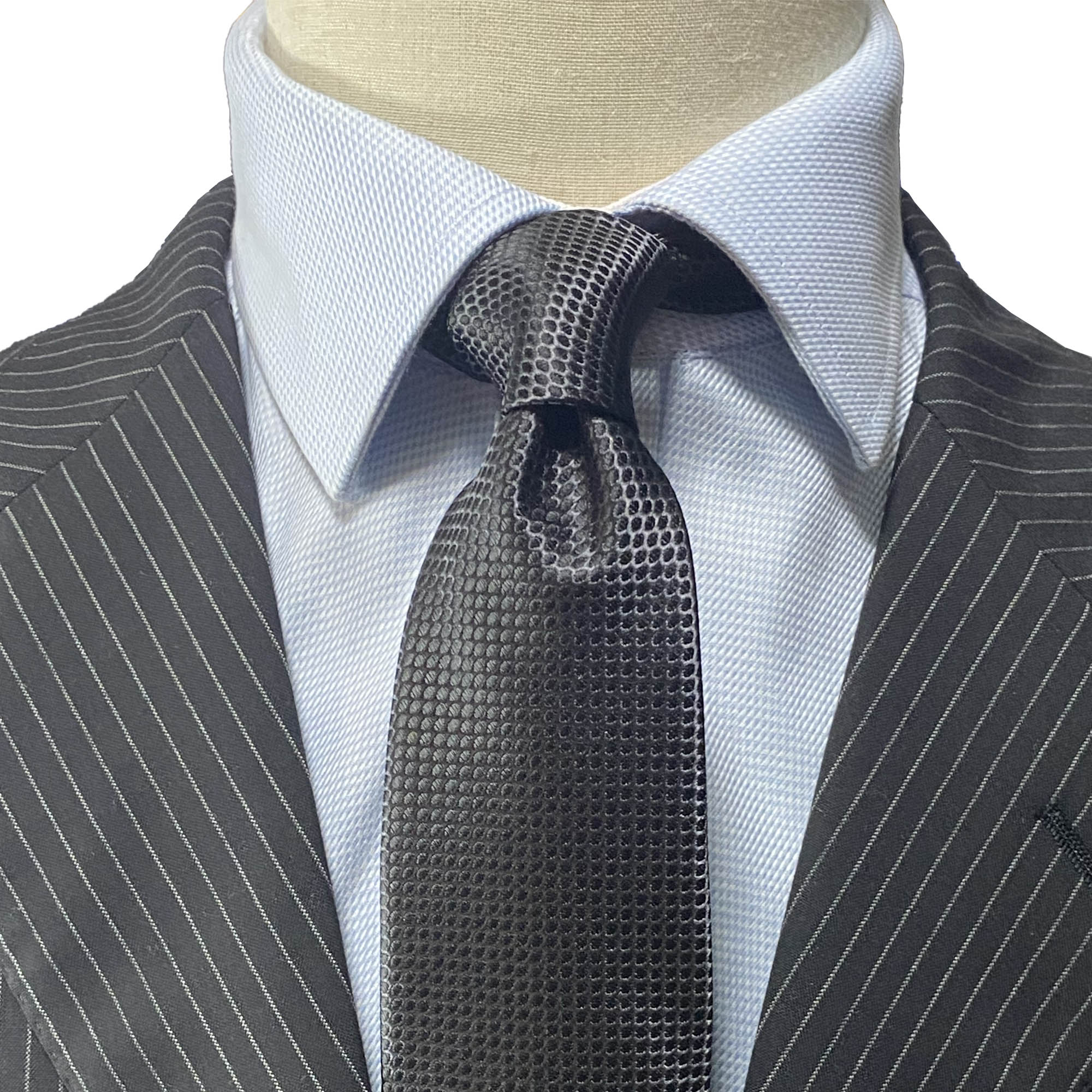 Orobianco L'unique solid Color Necktie with Honeycomb