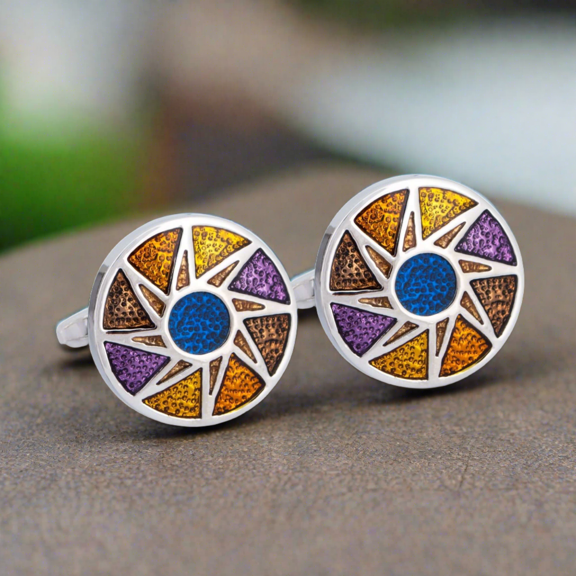 Blazing Sun Cufflinks Marzthomson (Online Exclusive)