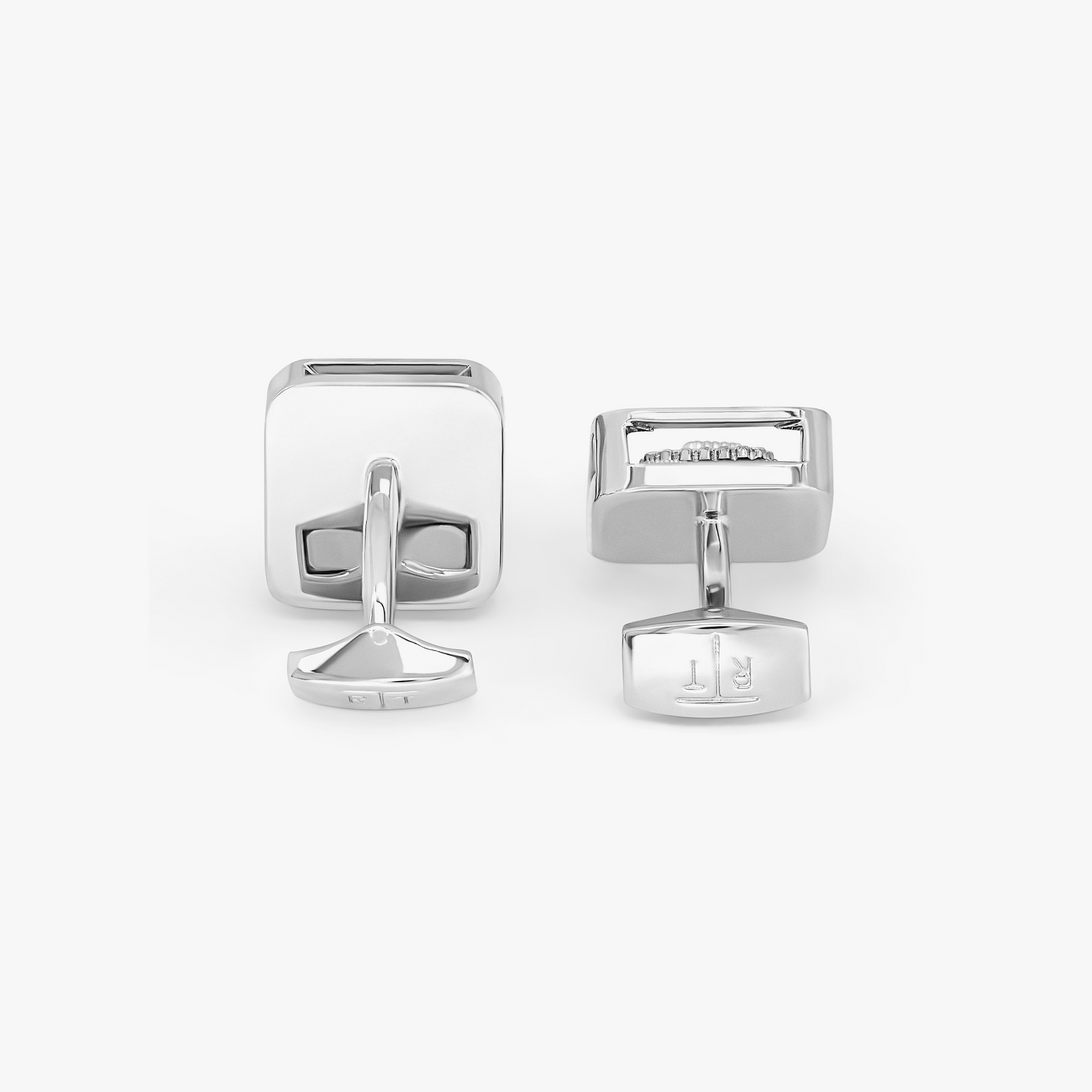 Palladium Plated Maxi Gear Cufflinks