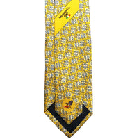 MonsterTie Printed Lunge Rein Yellow Necktie