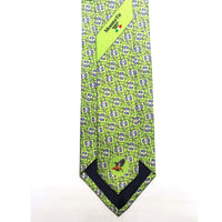 MonsterTie Printed Lunge Rein Green Necktie