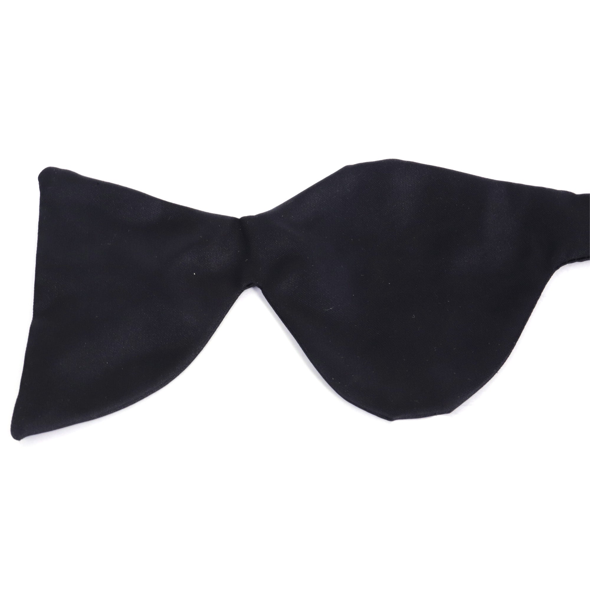 MonsterTie Self Bow Tie - Big Bow Black