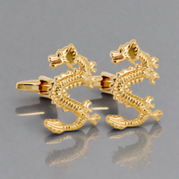 Golden Dragon Cufflinks
