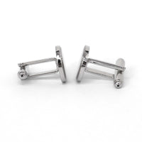 Classic Round Silver Cufflinks (Online Exclusive)