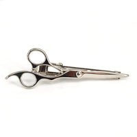 Marz 4.5cm 银色纯色领带夹 J