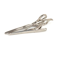 Marz 4.5cm 银色纯色领带夹 J