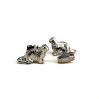 Silver Otter Cufflinks