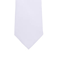 Ceremony Satin Black and White Ties 8cm