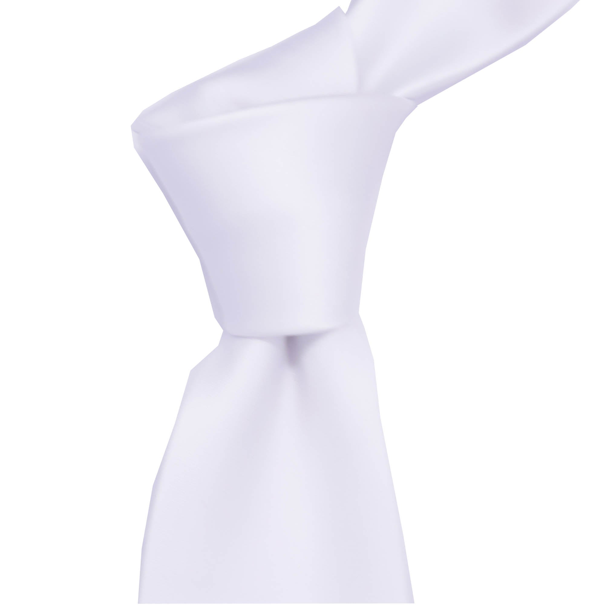 Ceremony Satin Black and White Ties 8cm