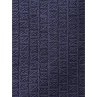 DARK BLUE NATURAL SILK TIE