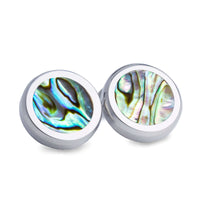 Aurum MOP Button Covers-Abalone-Cufflinks.com.sg