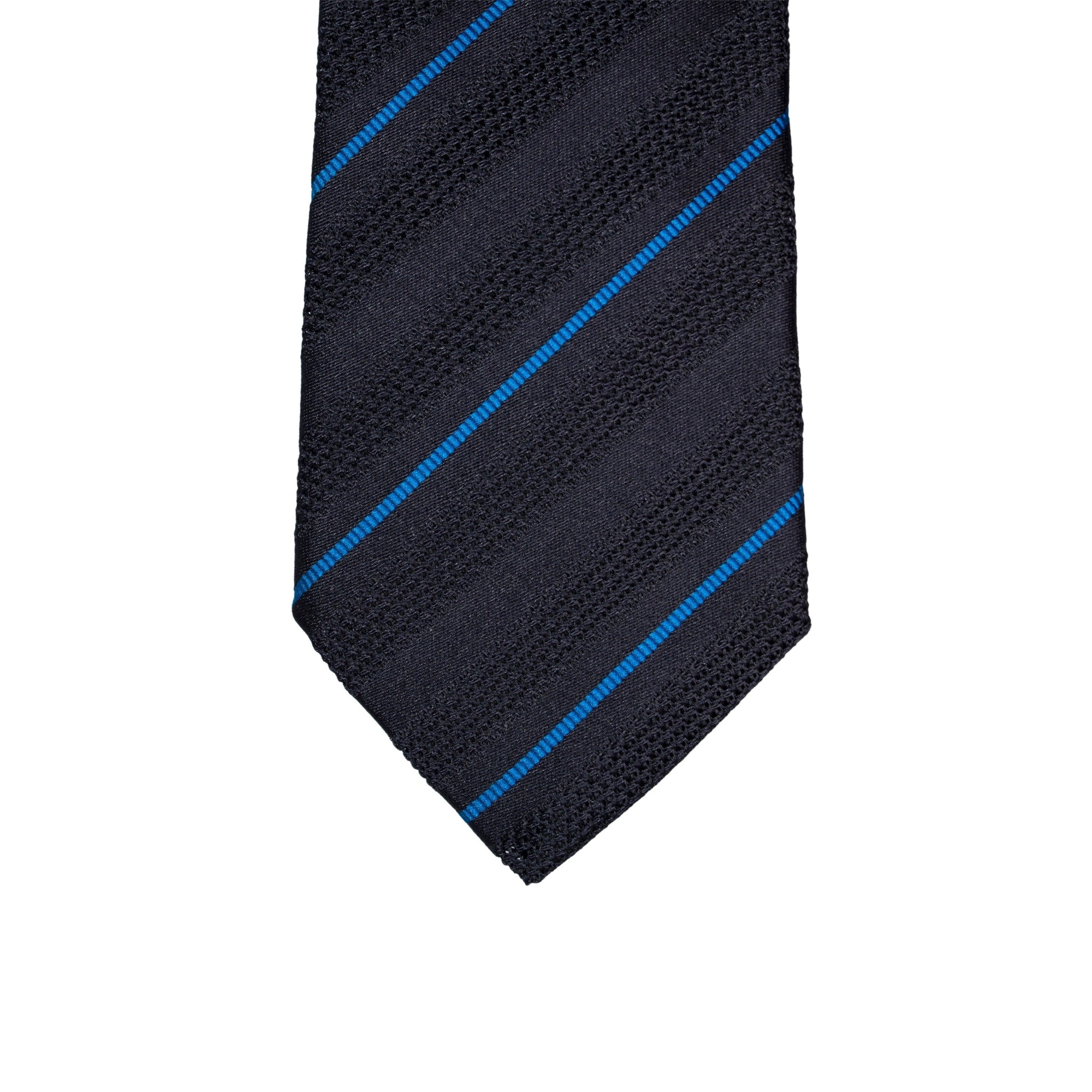 Church's 8cm Blue Striped Necktie-Cufflinks.com.sg | Neckties.com.sg