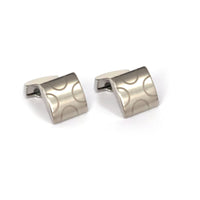 Classic Silver Square Cufflinks in various designs F-Cufflinks.com.sg