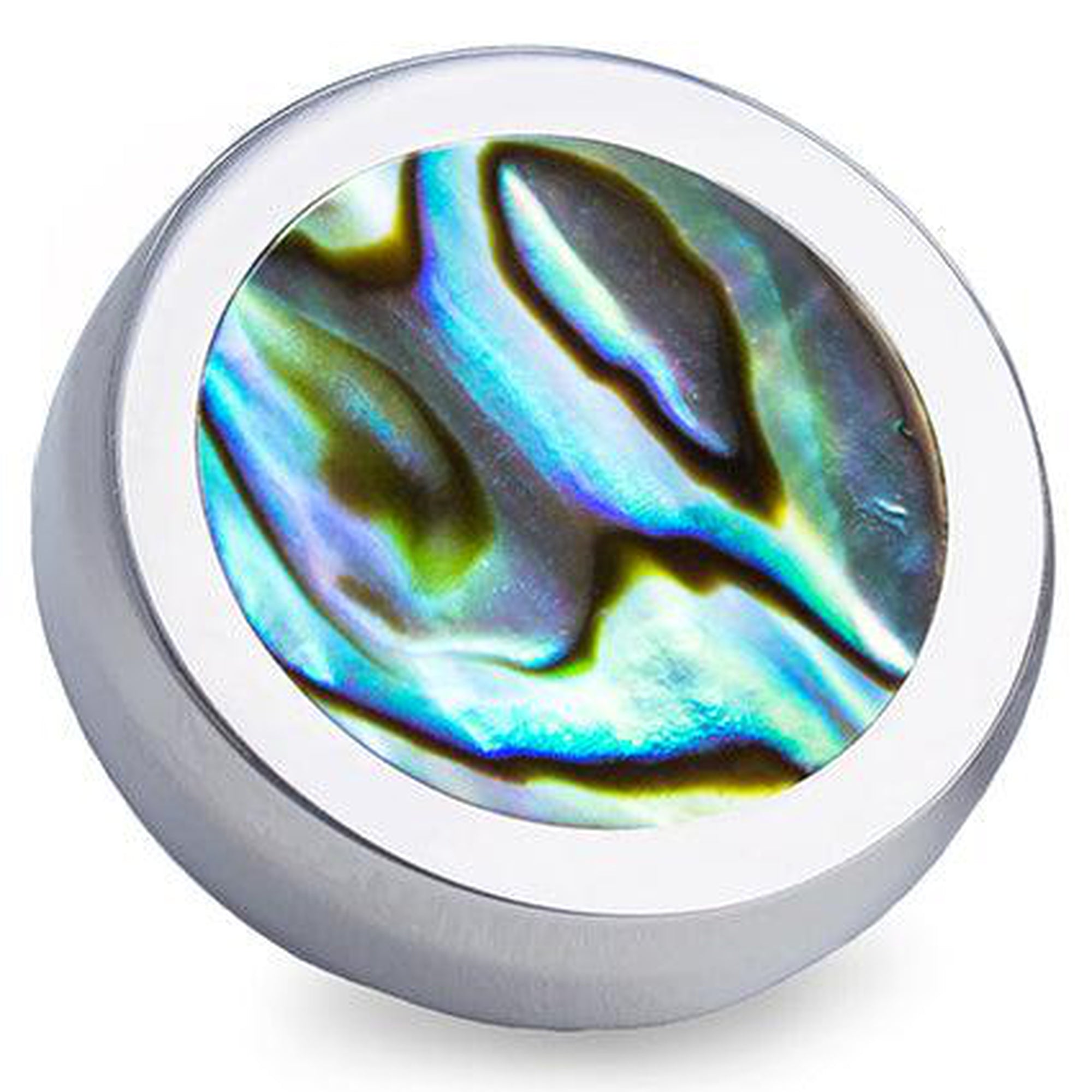 Lapel with Clip-on White Silver Button Covers-Cufflinks.com.sg