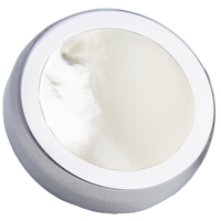 Lapel with Clip-on White Silver Button Covers-Cufflinks.com.sg