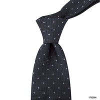 MarZthomson 8cm Polka Dot Tie in Dark Grey-Cufflinks.com.sg | Neckties.com.sg