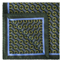 MarZthomson Chain Link Pocket Square-Pocket Squares-MarZthomson-Cufflinks.com.sg