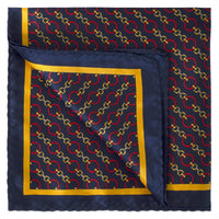 MarZthomson Chain Link Pocket Square-Pocket Squares-MarZthomson-Cufflinks.com.sg