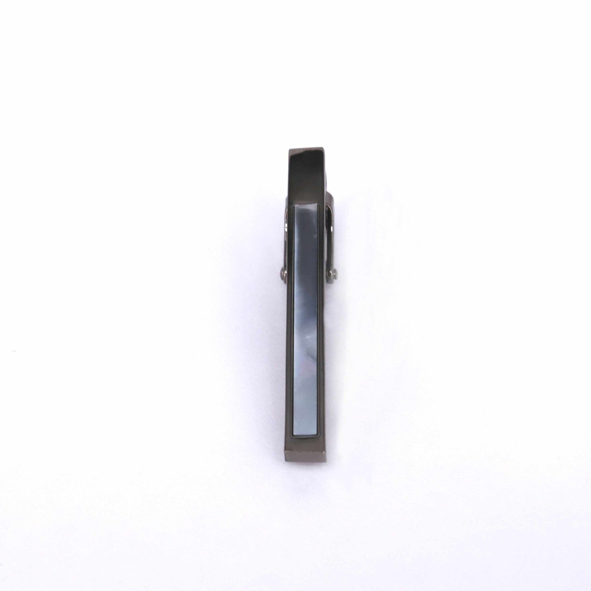 Marzthomson Mother of Pearl Tie Bar 5cm-Tie Clip-MarZthomson-Cufflinks.com.sg