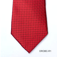 Orotie Red with Maze Design