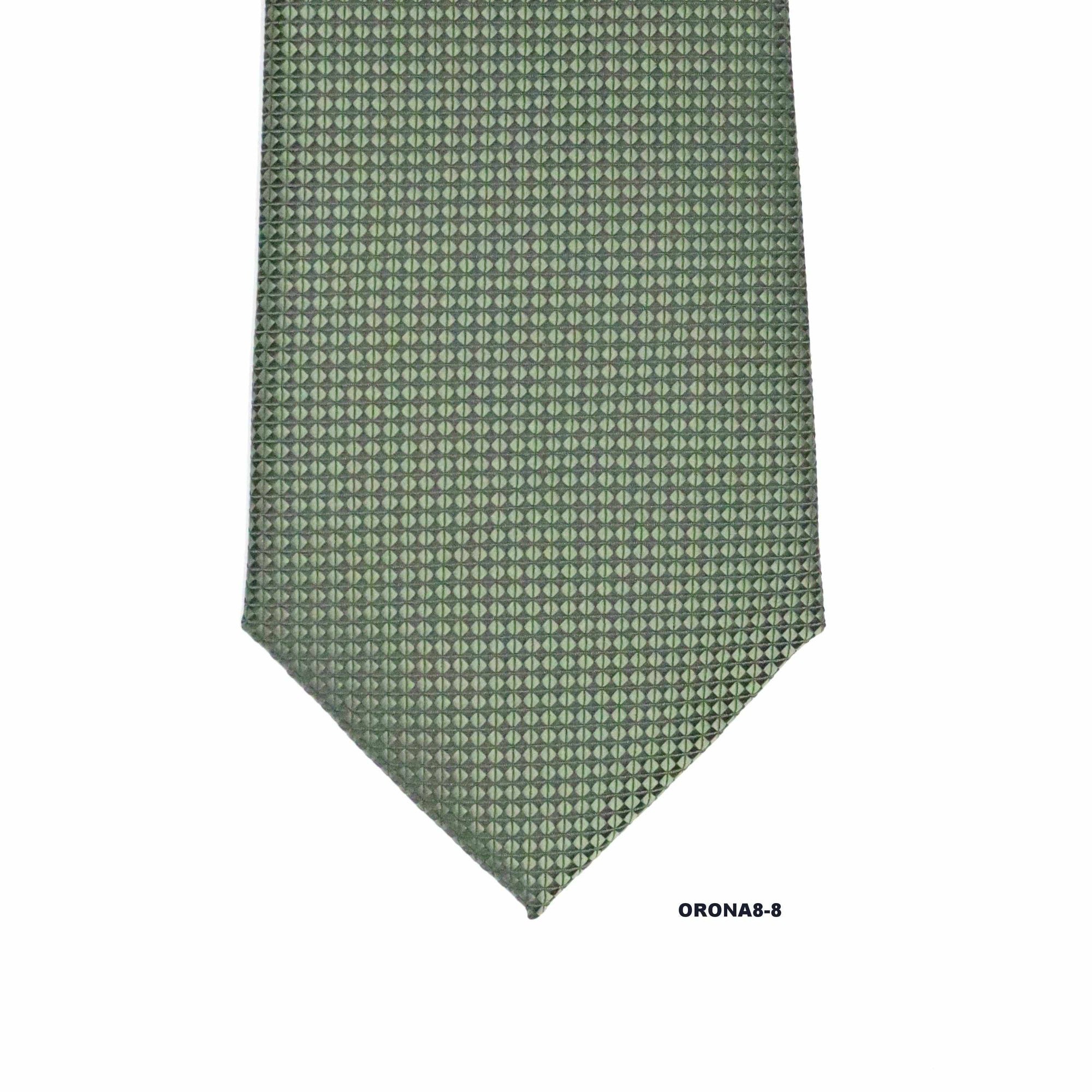 Orobianco L'unique OroTie Army Green Diamond-Orobianco L'unique-Cufflinks.com.sg