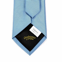 Orobianco L'unique OroTie Heavy Twill Light Blue-Neckties-Orobianco L'unique-Cufflinks.com.sg