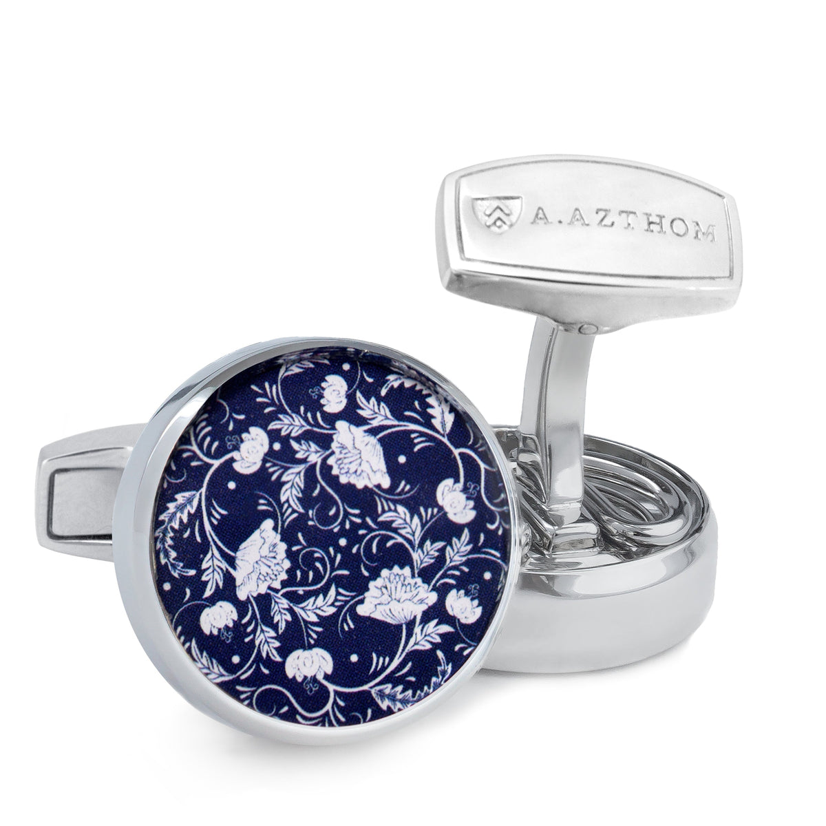 Peranakan Cufflinks with Clip-on Button Covers-Cufflinks.com.sg
