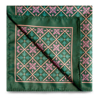 Peranakan Tiles Pocket Square-Pocket Squares-MarZthomson-Cufflinks.com.sg