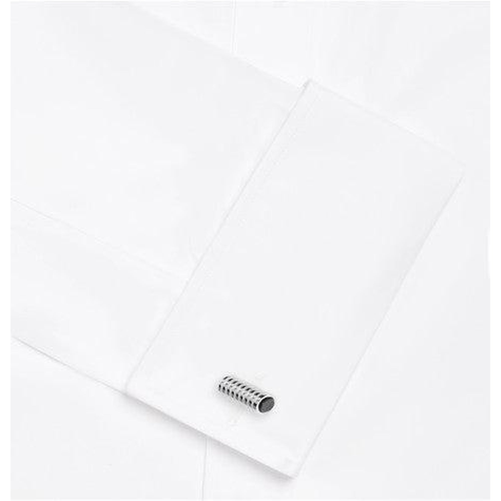 Rhodium-Plated Onyx Cufflinks-Cufflinks.com.sg