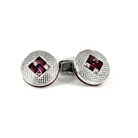 SW Interlock - Diamond - RT-Classic Cufflinks-Tateossian-Cufflinks.com.sg