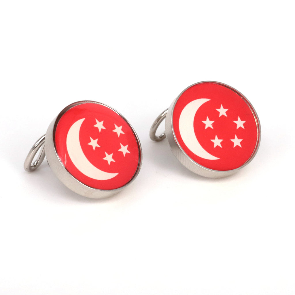 Singapore Flag AURUM Button Cover