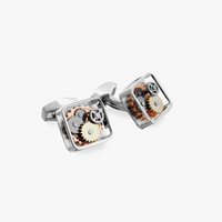 Square Gear Cufflinks-Cufflinks.com.sg