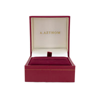 Wire Knot Rhodium-plated Cufflinks-Cufflinks.com.sg