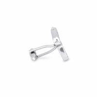 Pistol Gun Silver Cufflinks-Cufflinks.com.sg