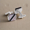 MarZthomson Mosaic MOP Cufflinks