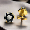 Orobianco L'unique Hexagon Mother-of-Pearl Cufflinks