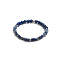 Orobianco Azure Balance Bracelet – Lapis Lazuli, Sodalite & Blue Agate