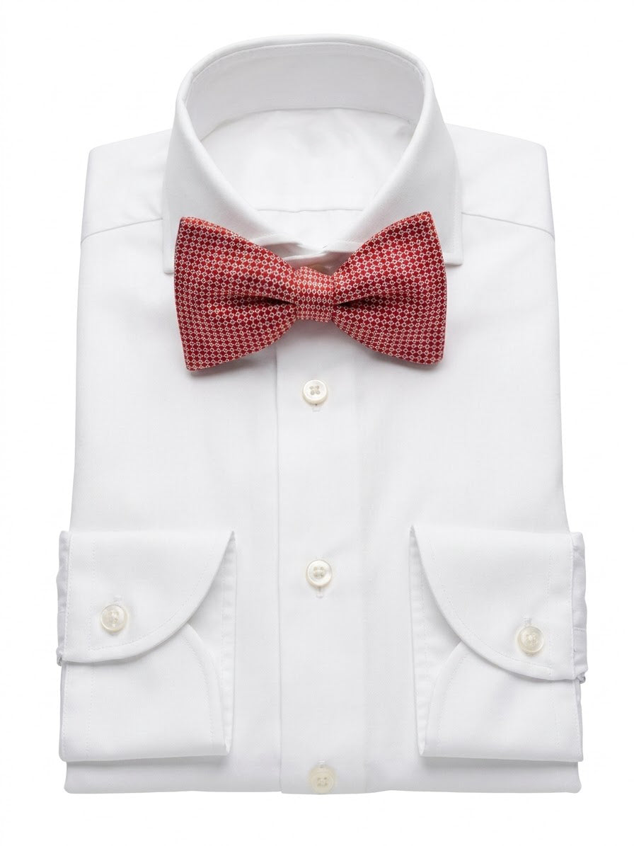 OroBow Red and White small square