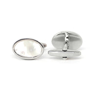 Oval Mother of Pearl  Cufflinks