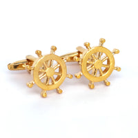 Gold Rotary Cufflinks (Online Exclusive)