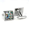 MarZthomson Abalone Mosaic Cufflinks (Online Exclusive)