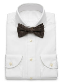 OroBow Brown with White Square stripe