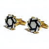 Orobianco L'unique Hexagon Mother-of-Pearl Cufflinks