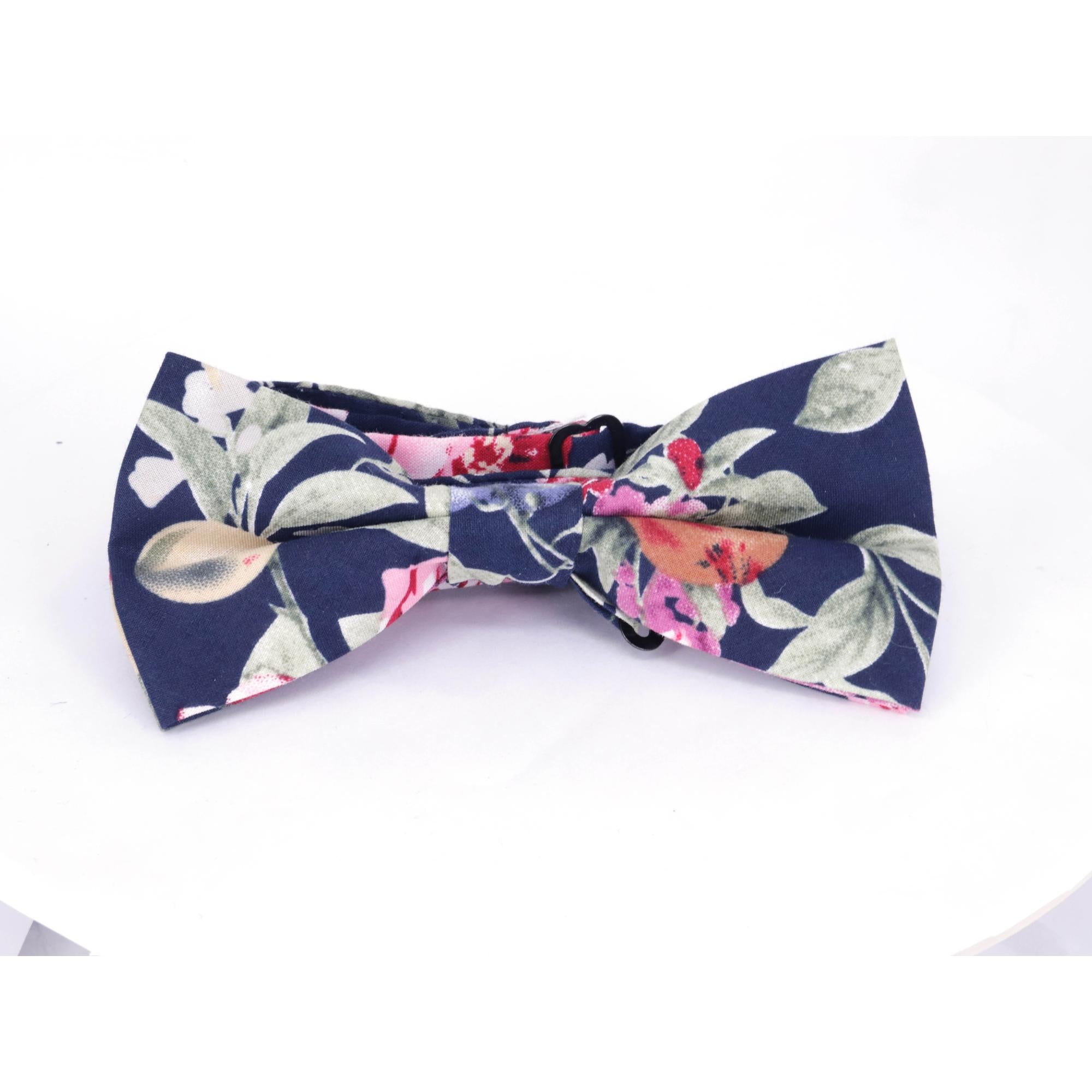 Pre-Tied Japanese Floral Cotton Bow Tie (Online Exclusive)