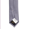 Orotie Skinny Tie in Dark Silver 5cm