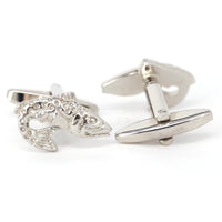 MarZthomson Salmon Fish Cufflinks in Silver (Online Exclusive)