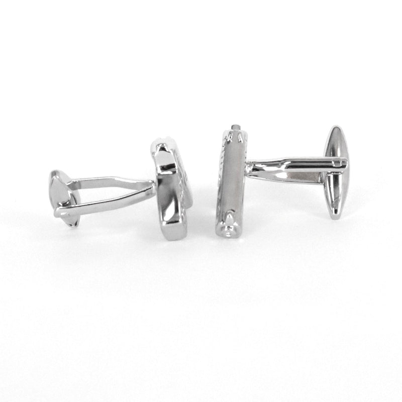 Pistol Gun Silver Cufflinks (Online Exclusive)