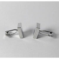 Square Silver Cufflinks