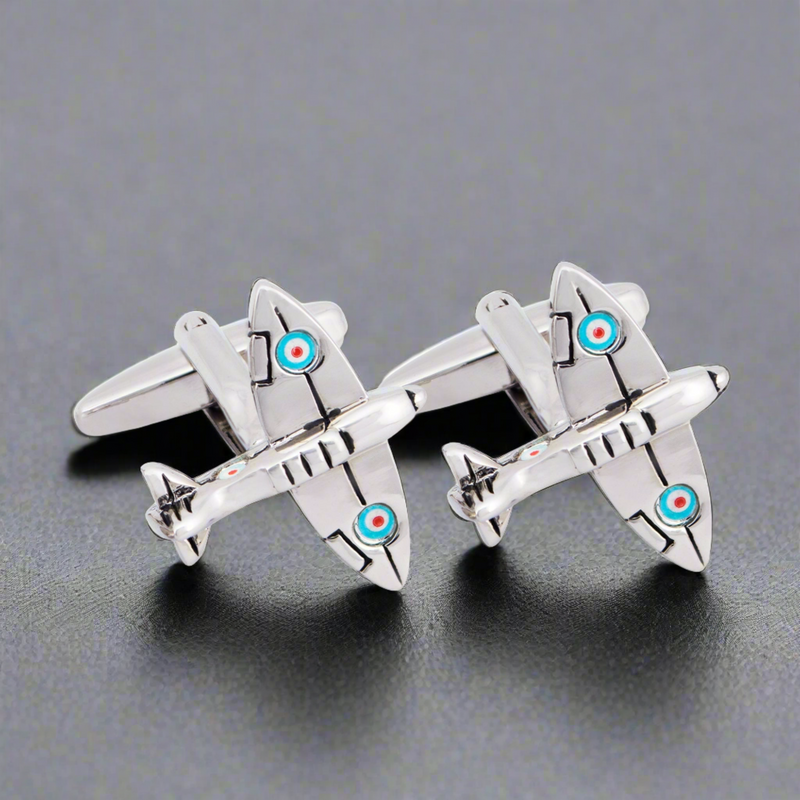 Japanese Airplane Cufflink